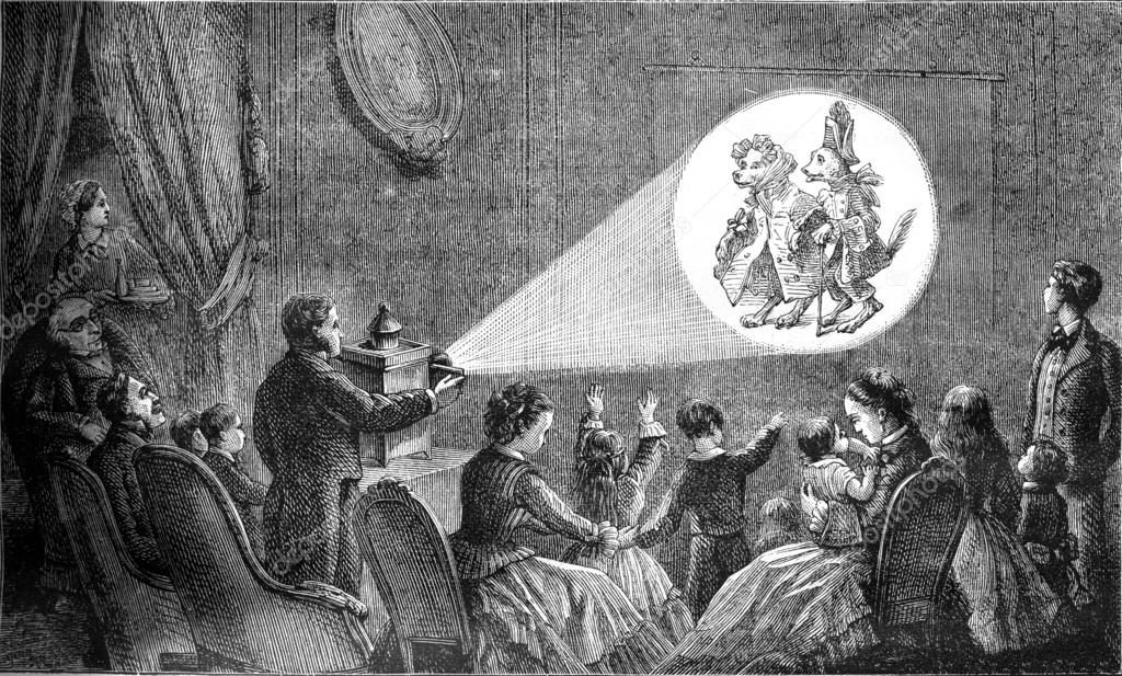 Kilas Balik Sinema: Dari Cahaya Lilin hingga Layar Bioskop 1 Magic Lantern 1